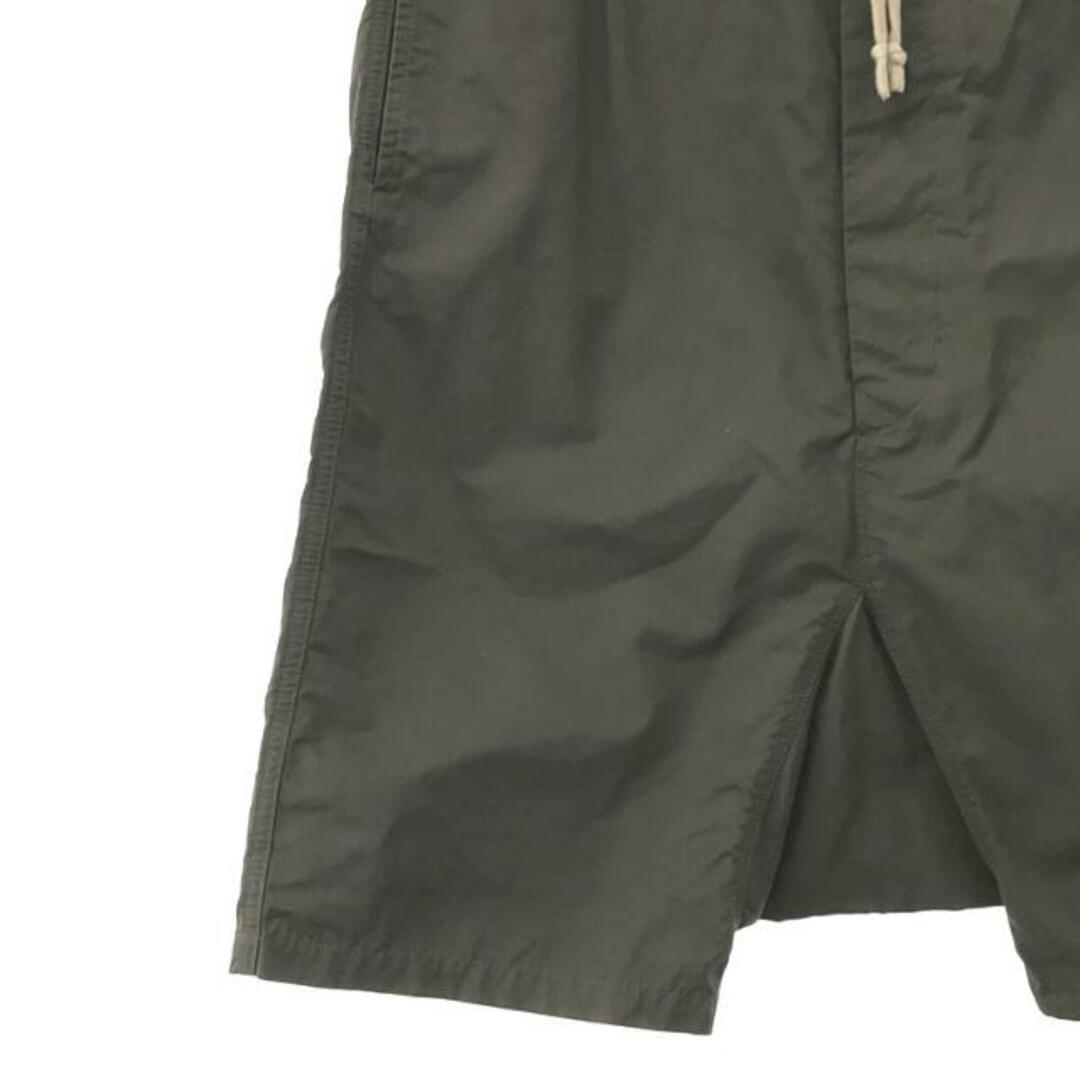 パンツ【新品】  Rick Owens DRKSHDW / リック・オウエンス・ダークシャドウ | PANTALONI DRAWSTRING CARGO PODS コットン サルエル カーゴ ショートパンツ | 46 | ブラック | メンズ