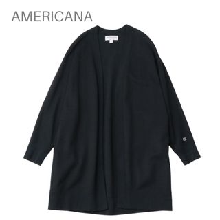 アメリカーナ(AMERICANA)のAMERICANA 別注シルケリヨセルロングカーディガン(カーディガン)