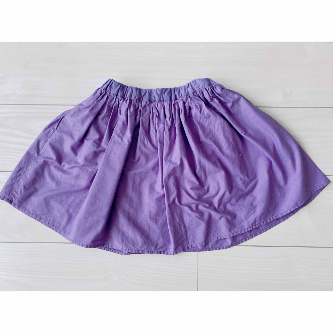 kumikyoku（組曲）(クミキョク)の120〜130㎝　カットソー　スカート　おまとめ キッズ/ベビー/マタニティのキッズ服女の子用(90cm~)(Tシャツ/カットソー)の商品写真