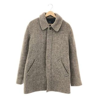 アーペーセー(A.P.C)のA.P.C. / アーペーセー | ポーランド製 ウール ヘリンボーンツイード 中綿入り ステンカラーコート | S | グレー | メンズ(その他)