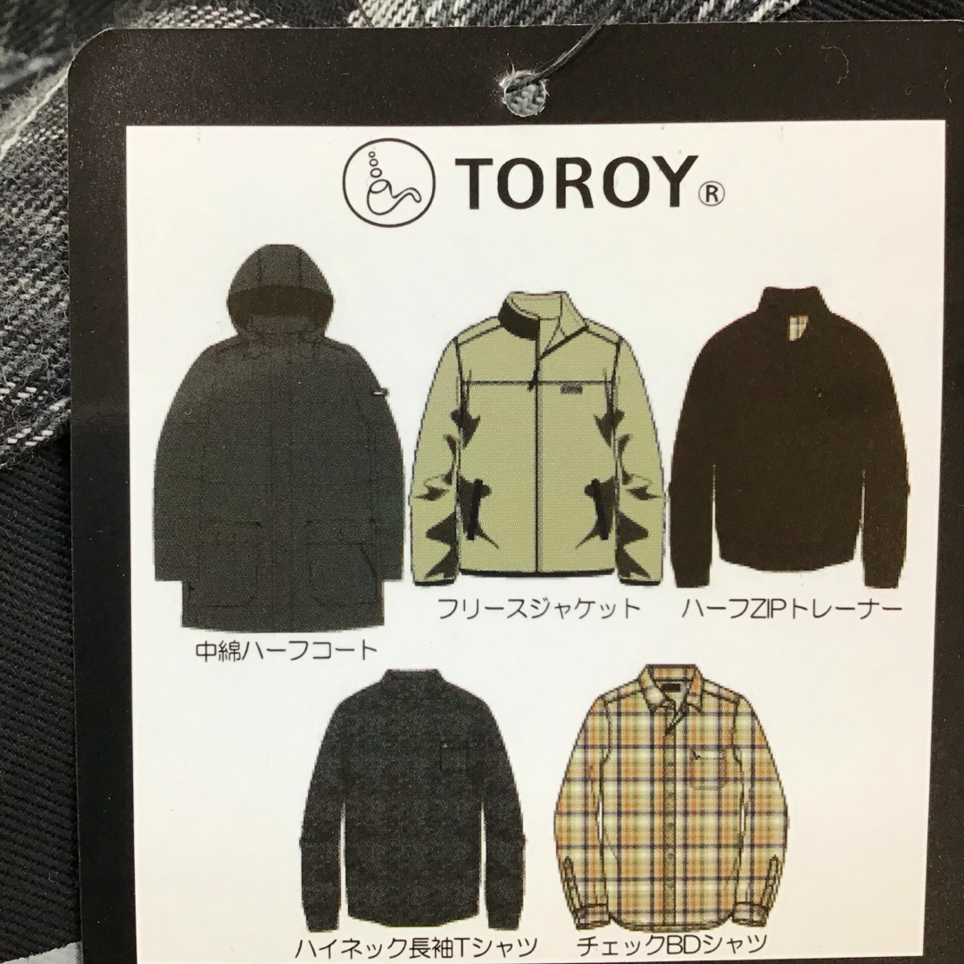 【新品未使用】TOROY メンズ　ハーフコート＆フリースジャケット＆シャツセット