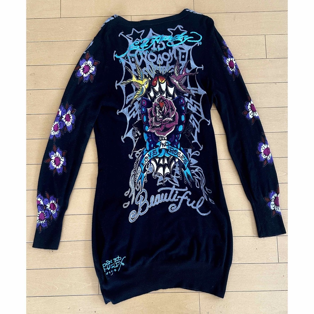 エドハーディ EDHARDY 海外購入　未使用　カーディガン