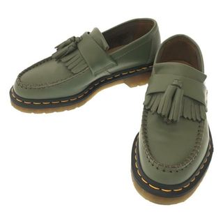 ドクターマーチン(Dr.Martens)の【美品】  Dr.Martens / ドクターマーチン | ADRIAN YS エイドリアン タッセルローファー | UK4 | カーキグリーン | レディース(ブーツ)