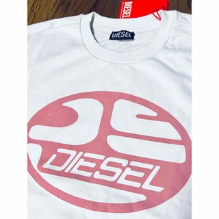 ディーゼル(DIESEL)のDIESEL  新品未使用　Lサイズ　スウェット　トレーナー　白　ディーゼル(スウェット)