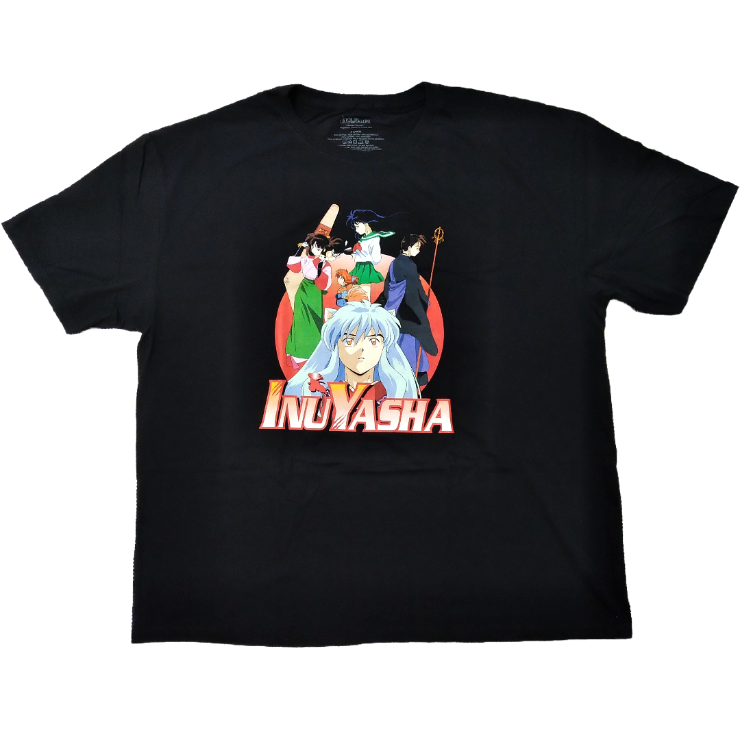 犬夜叉　Tシャツ　XL　黒　アニメTシャツ　海外オフィシャル　海外公式 * | フリマアプリ ラクマ