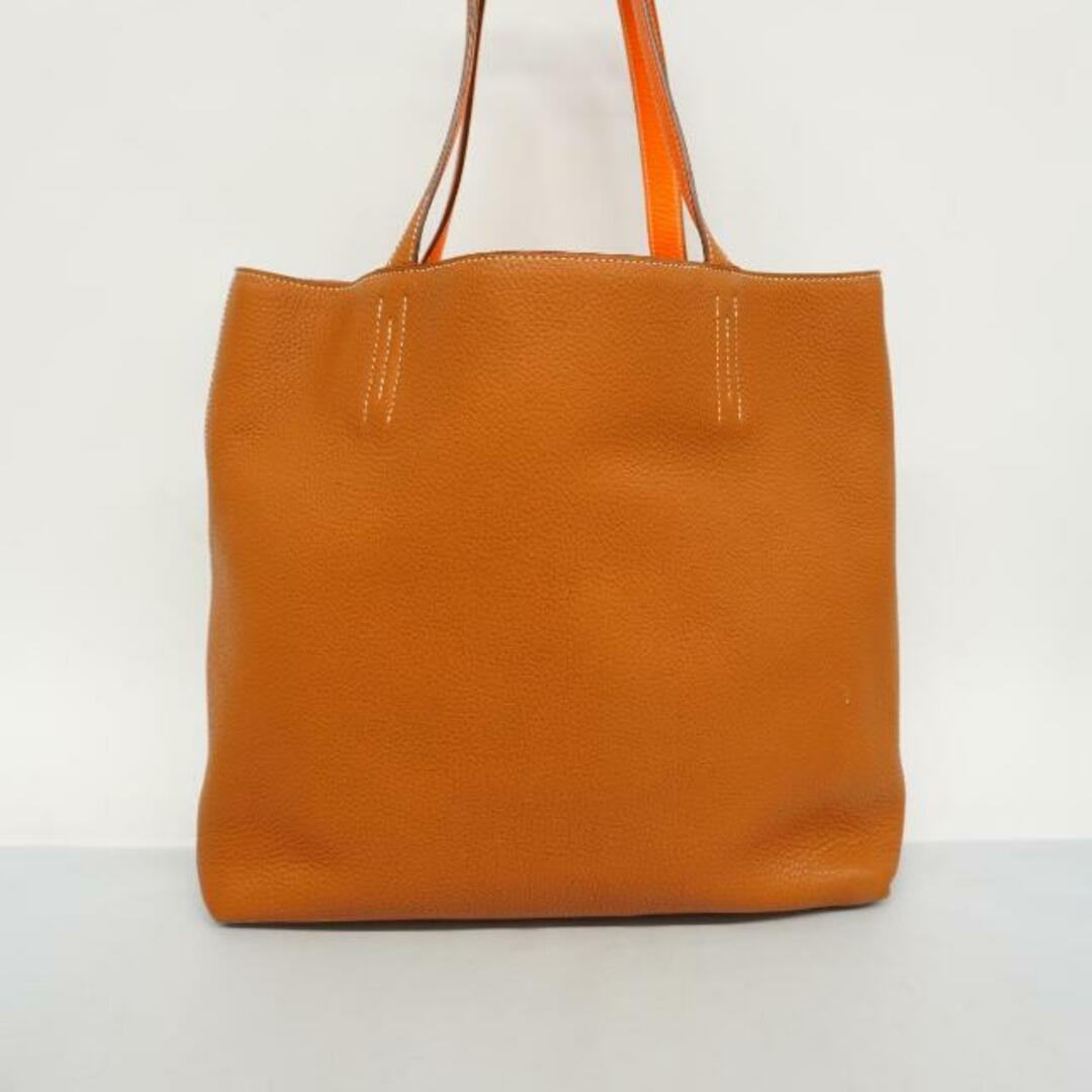 Hermes(エルメス)の★最終価格 【3de4167】エルメス トートバッグ/ドゥブルセンス/□N刻印/トリヨンクレマンス/オレンジ/ゴールド 【中古】 レディース レディースのバッグ(トートバッグ)の商品写真