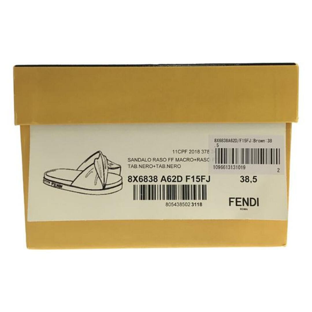 FENDI - 【美品】 FENDI / フェンディ | レザー切替 ズッカ柄 リボン