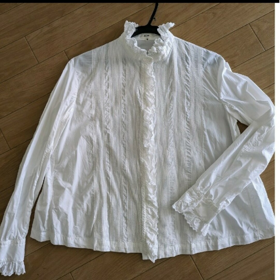 本日のみお値下げ✨新品✨Scye サイ スラブコットン ピンタック 本日のみお値下げ✨新品✨Scye サイ スラブコットン ピンタック