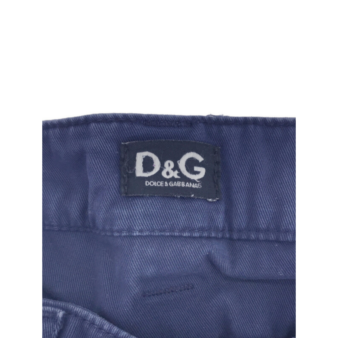 D&G(ディーアンドジー)のD&G ディーアンドジー ダブルウエスト ボンテージジップパンツ ネイビー 44 RP0263/ST298 メンズのパンツ(その他)の商品写真