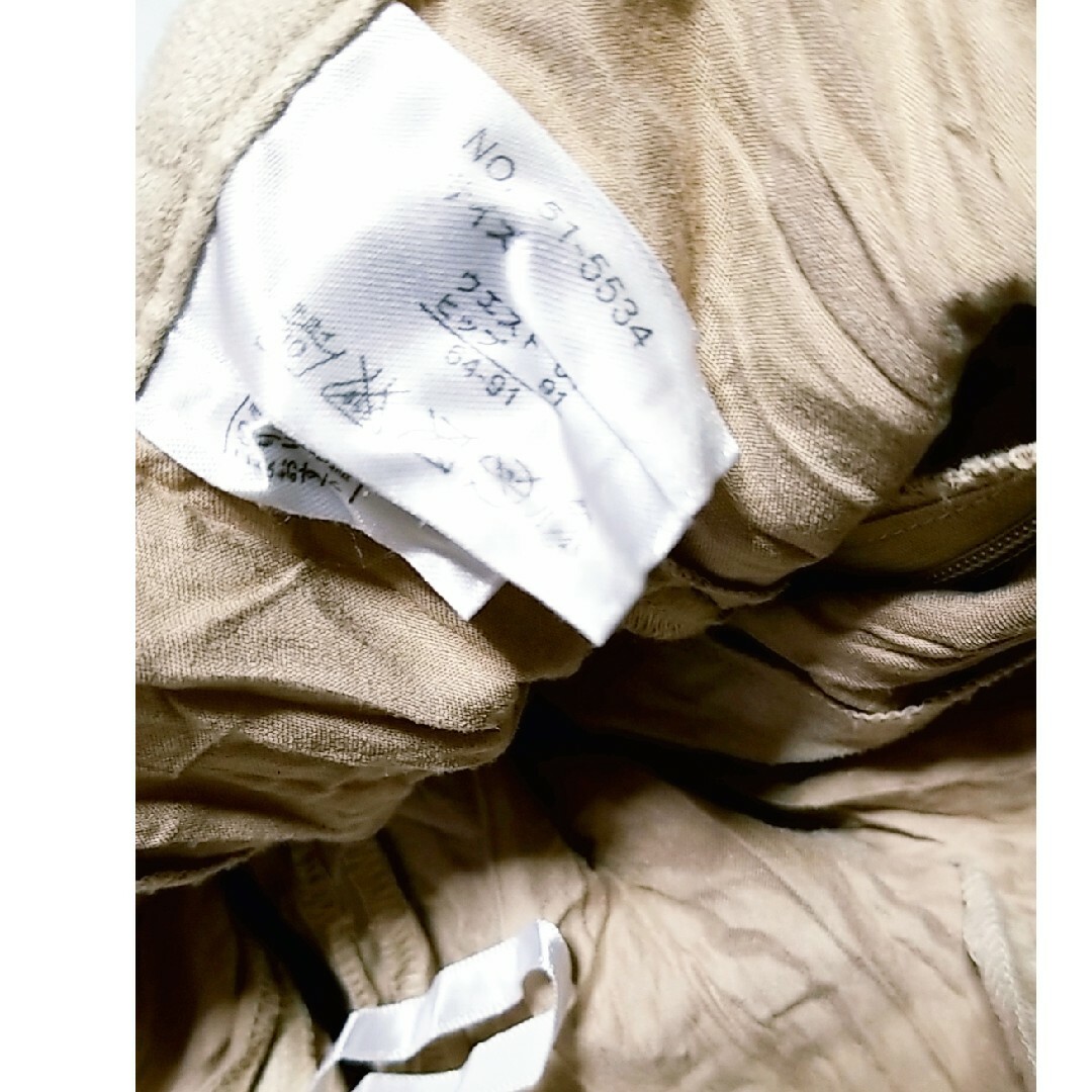 スエードタッチ シワ加工 ティアードスカー レディースのスカート(ひざ丈スカート)の商品写真