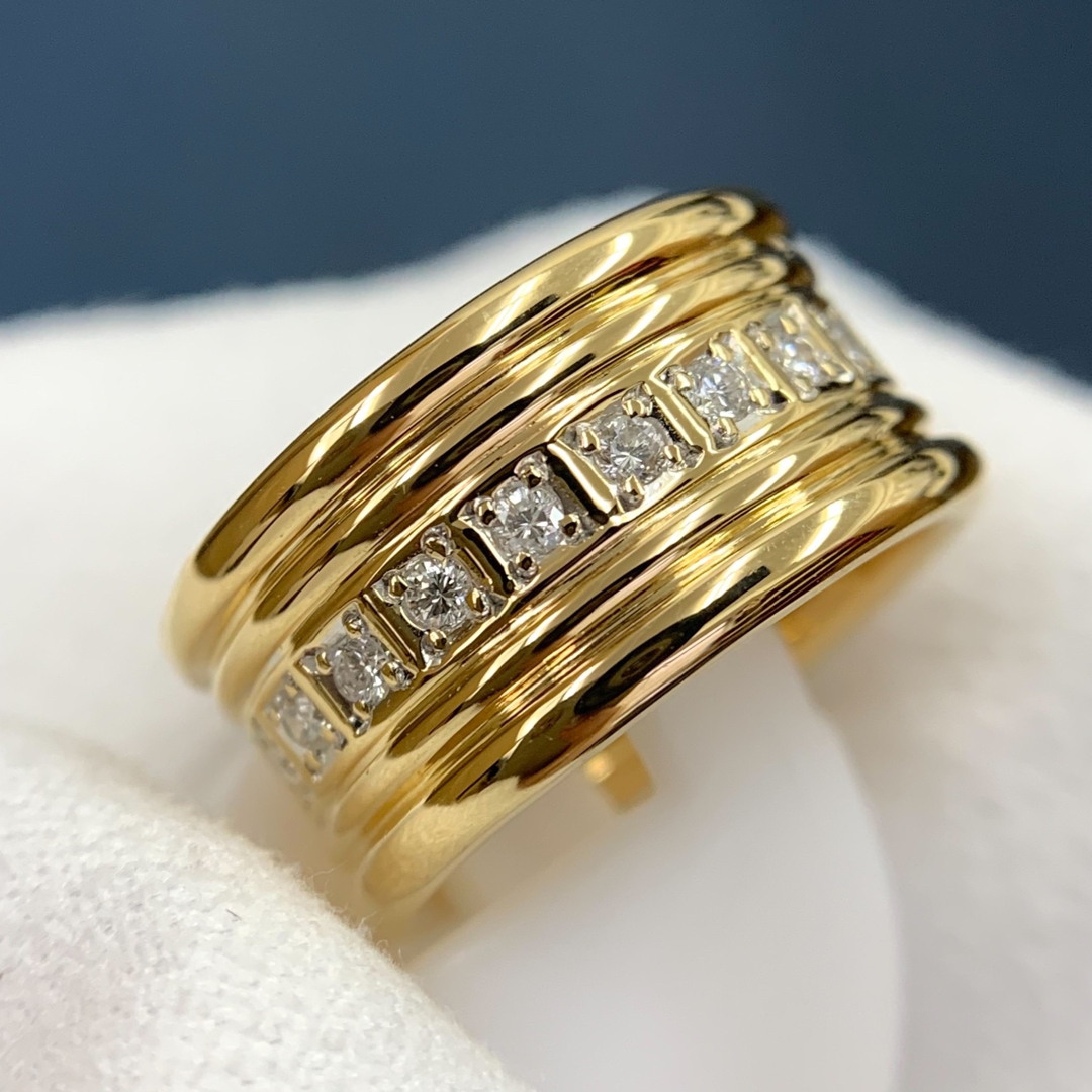 K18YG ダイヤモンド　0.35ct リング　指輪 レディースのアクセサリー(リング(指輪))の商品写真