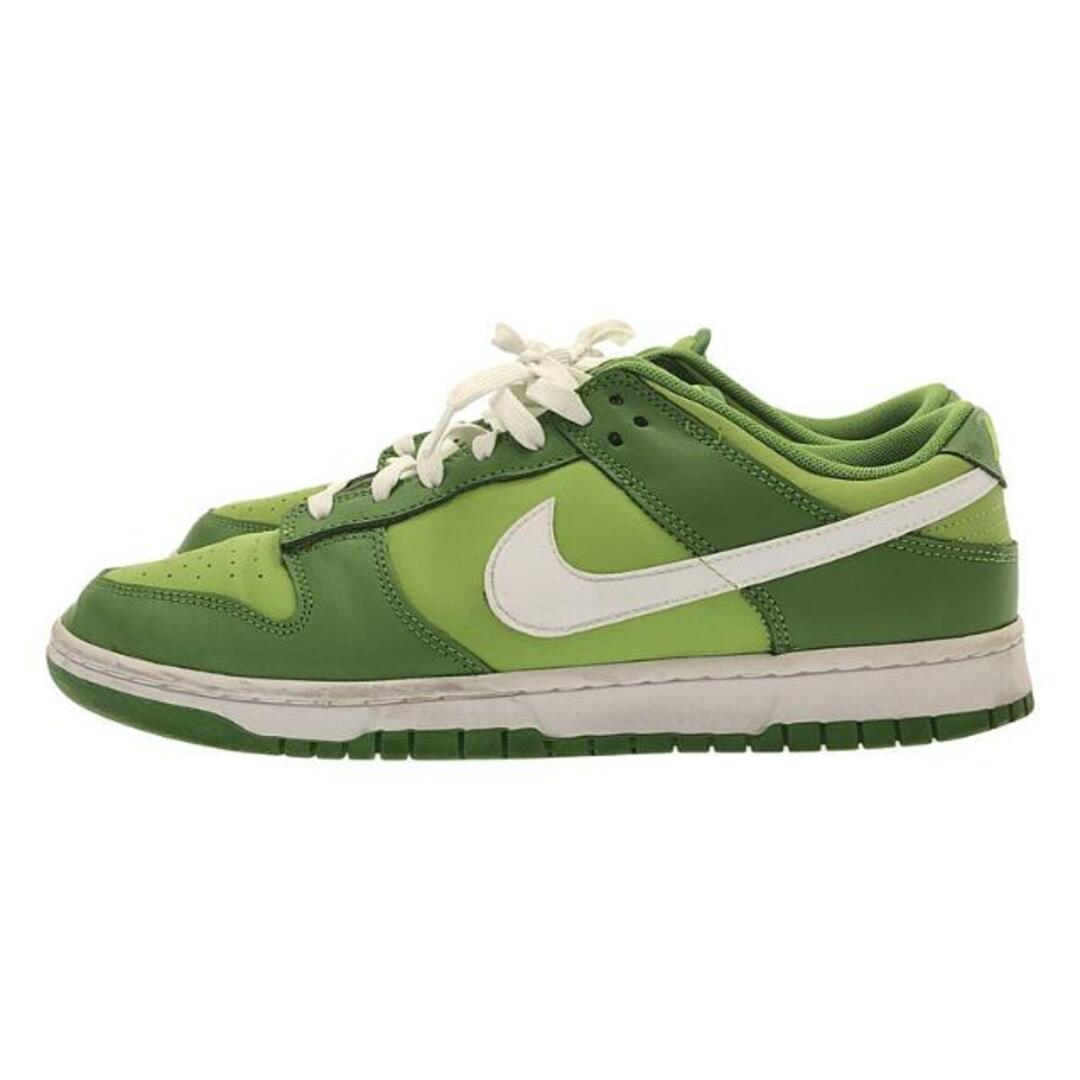 NIKE(ナイキ)のNIKE / ナイキ | DUNK LOW RETRO スニーカー | 28.5 | ホワイト/ヴィヴィッド グリーン | メンズ メンズの靴/シューズ(スニーカー)の商品写真