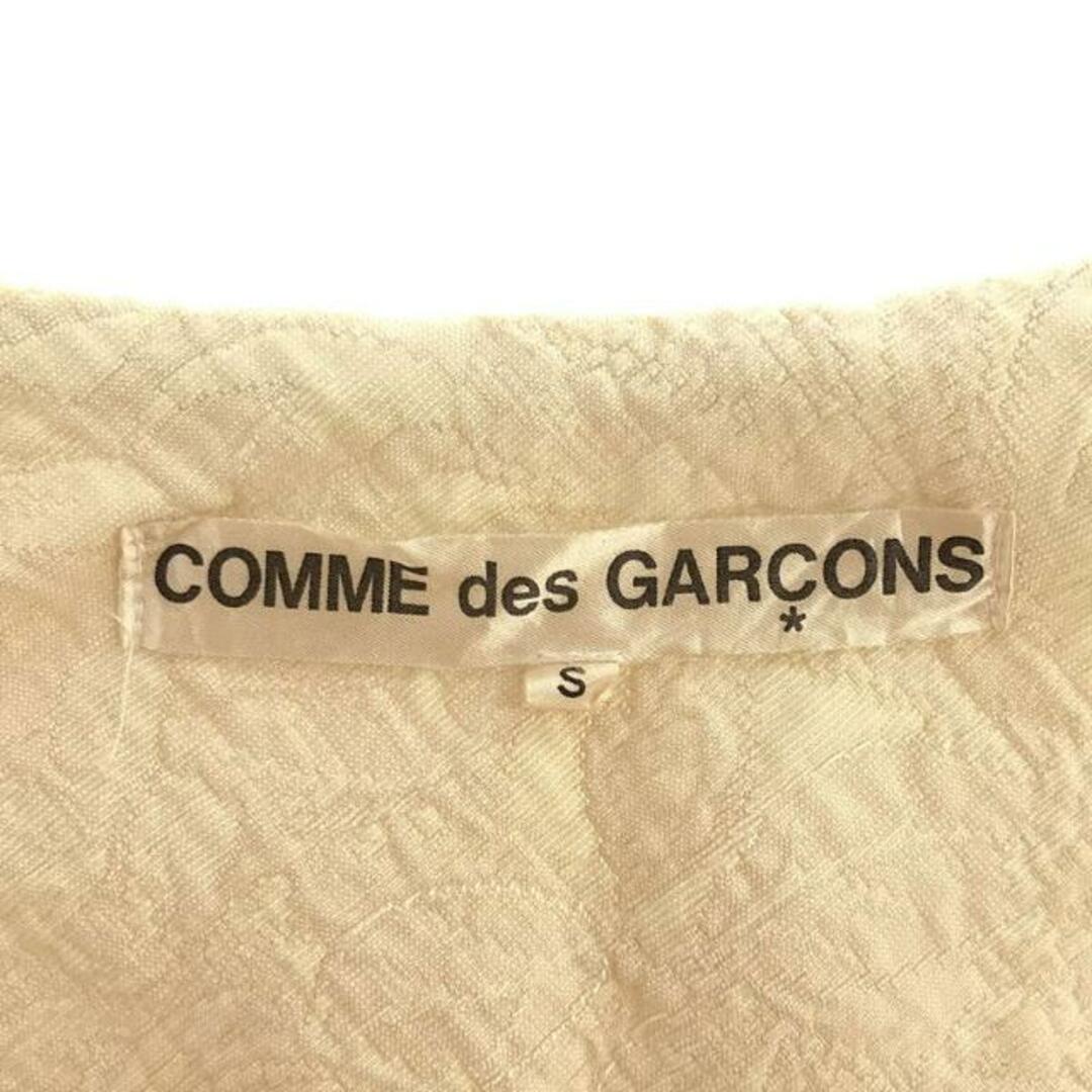 COMME des GARCONS(コムデギャルソン)のCOMME des GARCONS / コムデギャルソン | 90s～ / AD1992 | レーヨン ジャガード ポケット ロングワンピース | S | ベージュ | レディース レディースのワンピース(ロングワンピース/マキシワンピース)の商品写真
