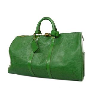 ルイヴィトン(LOUIS VUITTON)の【3de4228】ルイヴィトン ボストンバッグ/エピ/キーポル45/M42974/ボルネオグリーン(ボストンバッグ)