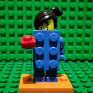 レゴ(Lego)のLEGO 71021 ミニフィギュア シリーズ18 ブロックガール 着ぐるみ(その他)