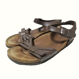 ビルケンシュトック(BIRKENSTOCK)のビルケンシュトック BALI バリ サンダル バタフライ 25cm 茶 ブラウン(サンダル)