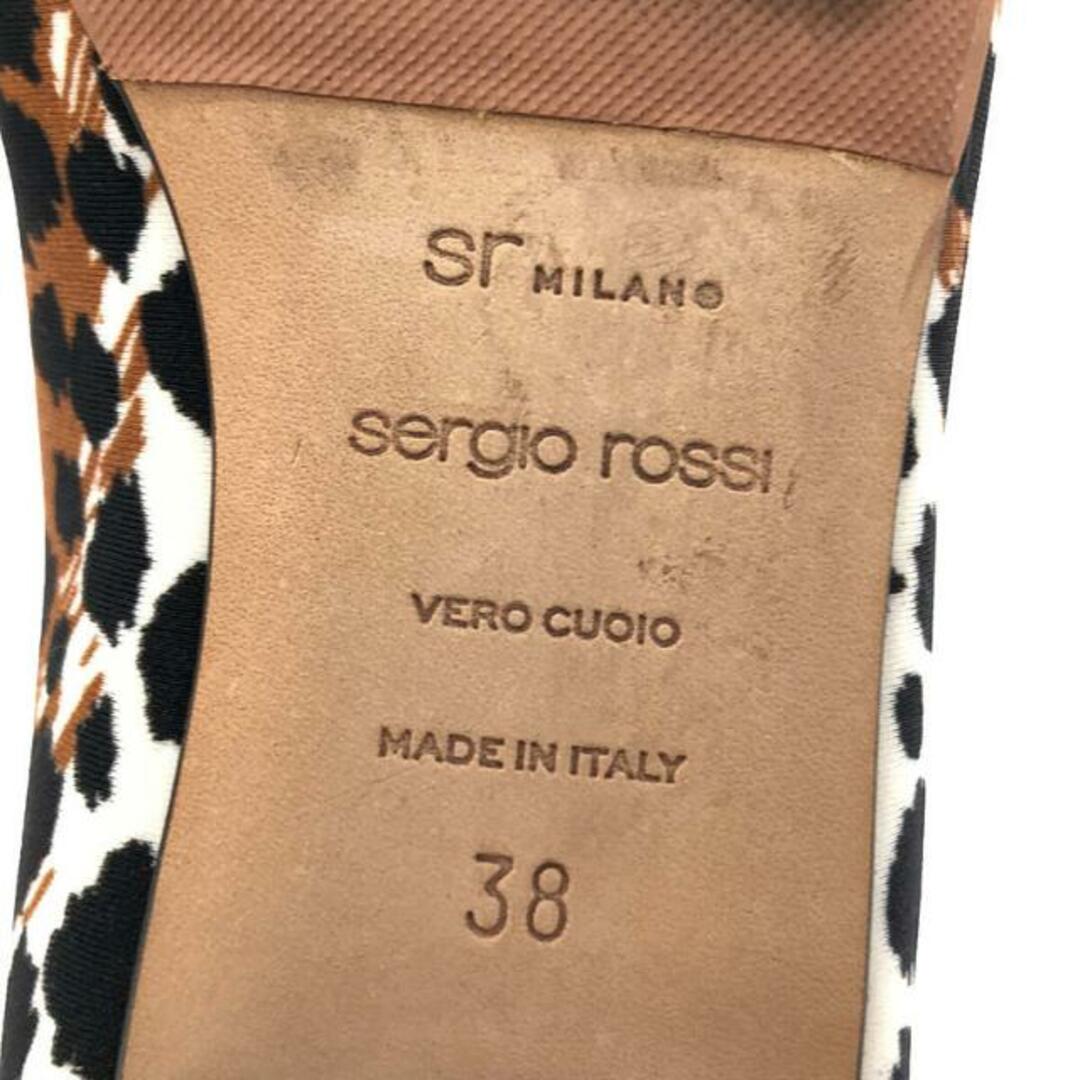  海外ブランド 【美品】 sergio rossi / セルジオロッシ | SR1 レオパード柄 パンプス | 38 | レオパード | レディース