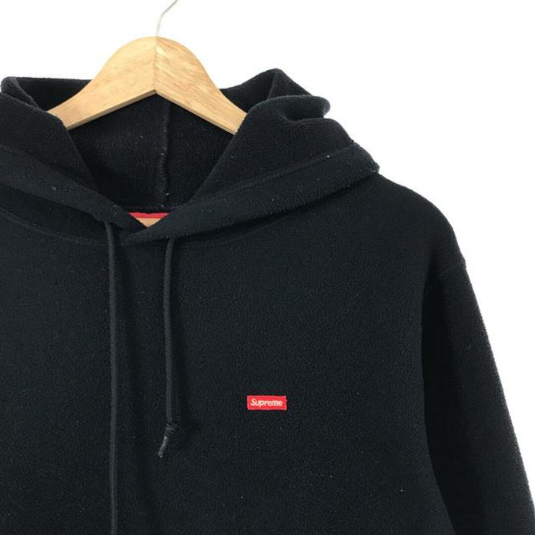 Supreme(シュプリーム)のSUPREME / シュプリーム | スモールボックスロゴ フリース フーディ | ネイビー | レディース レディースのトップス(トレーナー/スウェット)の商品写真