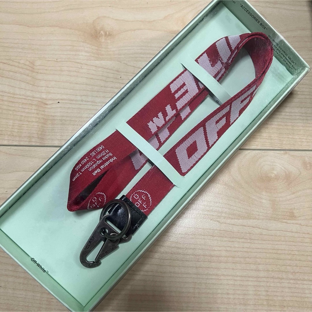 Off-White - OFF WHITE ネックストラップの通販 by IMPORTER's Off-White - OFF WHITE ネックストラップの通販 by IMPORTER's