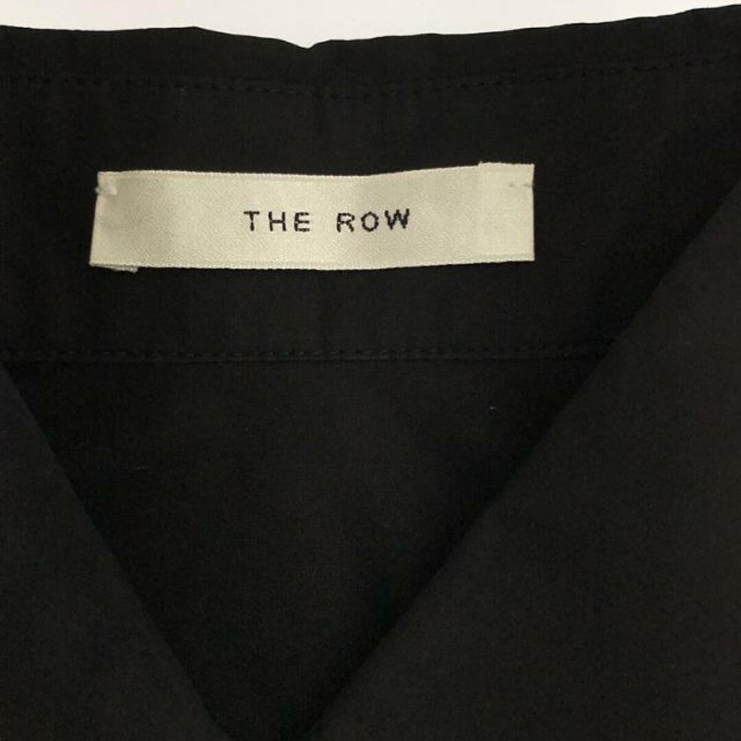 THE ROW(ザロウ)の【美品】  THE ROW / ザロウ | 2023SS | BEC SHIRT コットン シャツ | XS | ブラック | レディース レディースのトップス(シャツ/ブラウス(半袖/袖なし))の商品写真