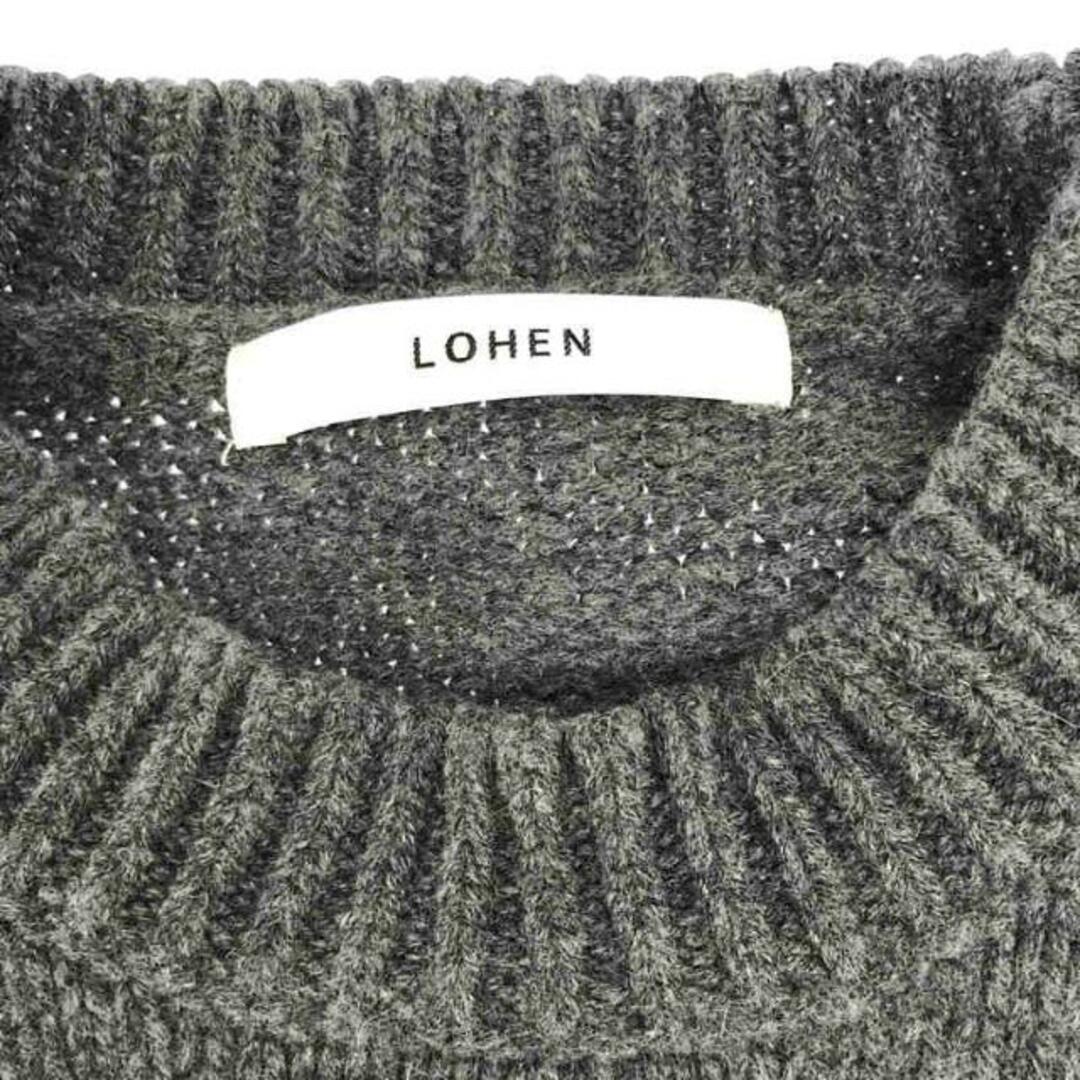 ニット/セーター【美品】  LOHEN / ローヘン | 2022AW | ウールカシミヤクルーネッククロップドニット | F | ブラウン | レディース