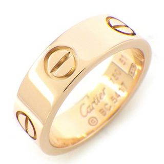 カルティエ(Cartier)のカルティエ Cartier リング ラブ B4084851 K18PG 11号 / #51 【中古】(リング(指輪))