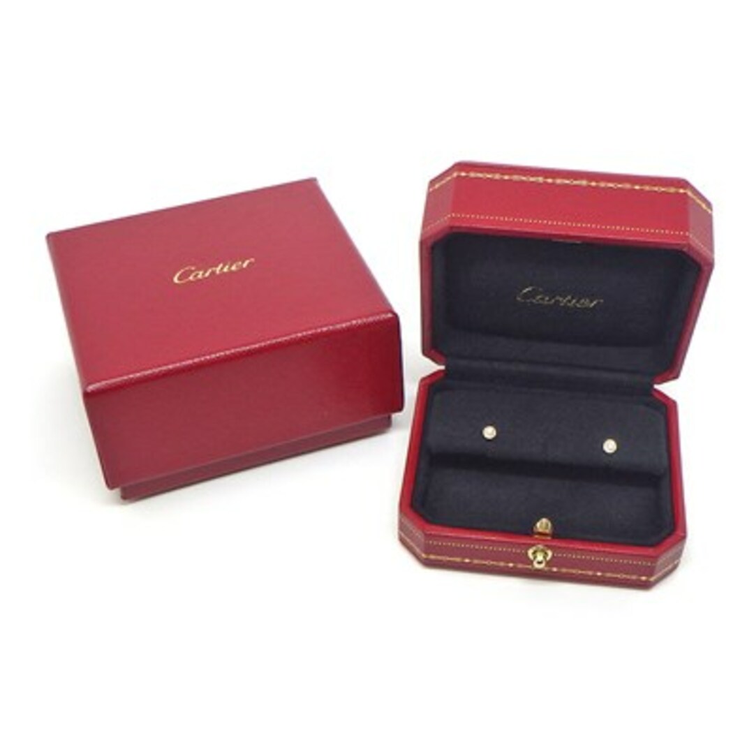 Cartier(カルティエ)のカルティエ Cartier ピアス ダムール XS B8301214 ディアマン レジェ ドゥ 2ポイント ダイヤモンド 計0.08ct 750PG【中古】 レディースのアクセサリー(ピアス)の商品写真