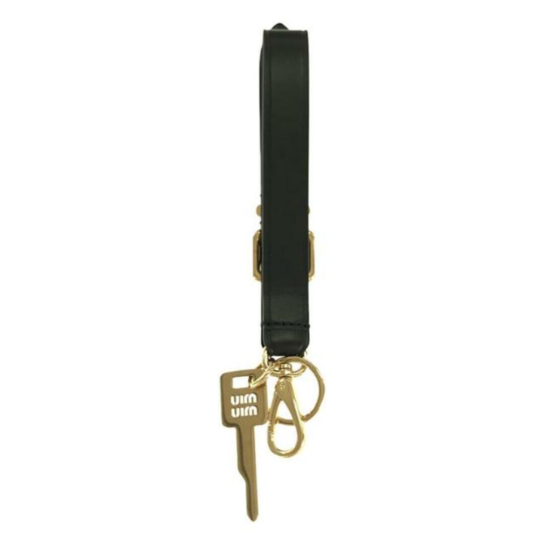 MIU MIU - 【美品】 miu miu / ミュウミュウ | Black Leather MIU MIU - 【美品】 miu miu / ミュウミュウ | Black Leather