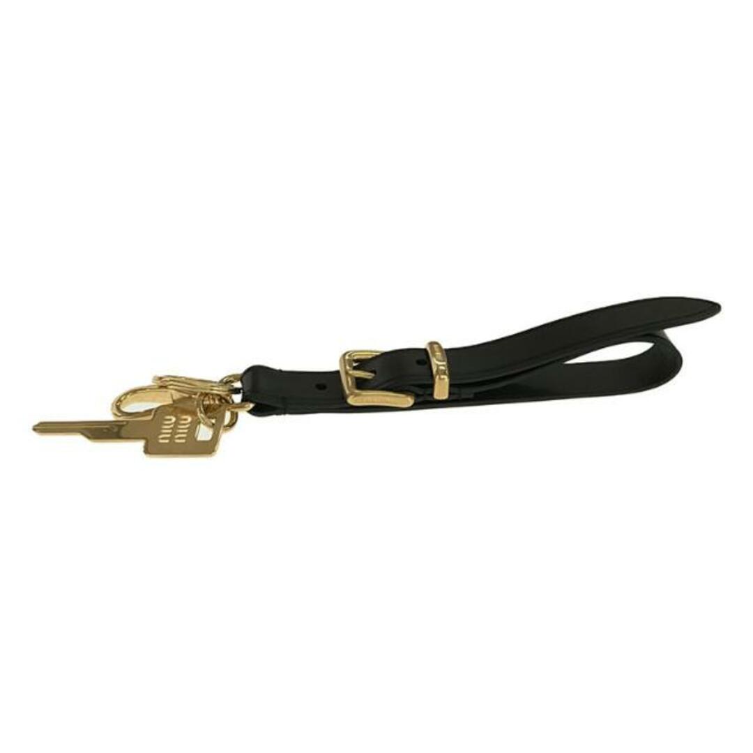MIU MIU - 【美品】 miu miu / ミュウミュウ | Black Leather MIU MIU - 【美品】 miu miu / ミュウミュウ | Black Leather