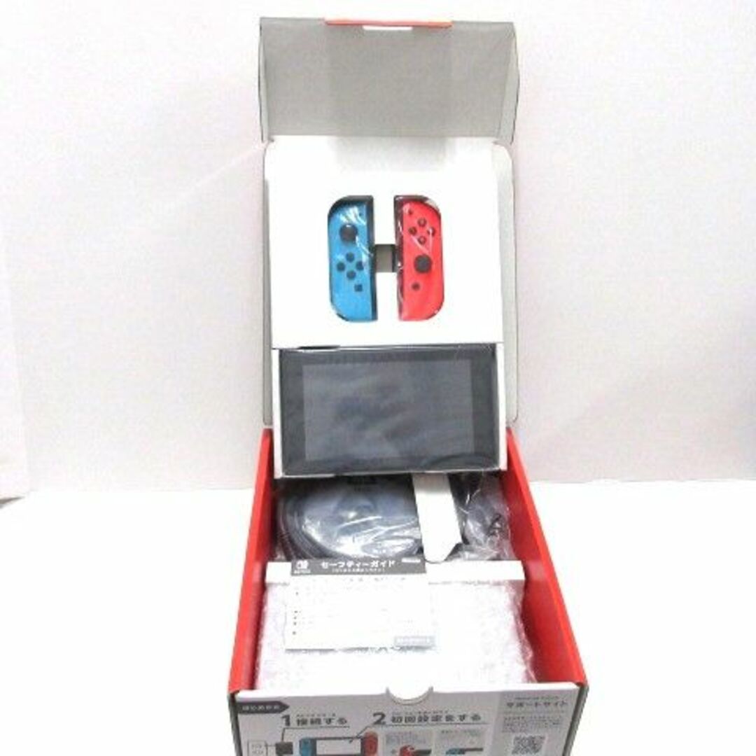 家庭用ゲーム機本体NintendoSwitch ネオンカラー バッテリー拡張モデル