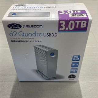 エレコム(ELECOM)のELECOM エレコム　LACIE Quadra 3TB 後付ハードディスク(PC周辺機器)