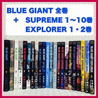 ブルージャイアントBLUE GIANT　シュプリーム　エクスプローラ　まとめ(青年漫画)