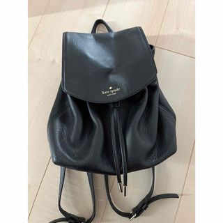 新品 ケイトスペード kate spade リュックサック BROOKE ブルック ブラック 黒約745gBLACK本体