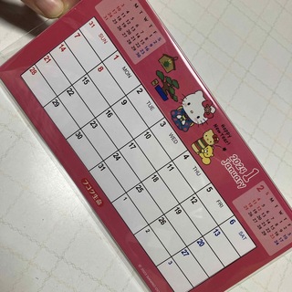 サンリオ(サンリオ)の卓上カレンダー キティちゃん(カレンダー/スケジュール)