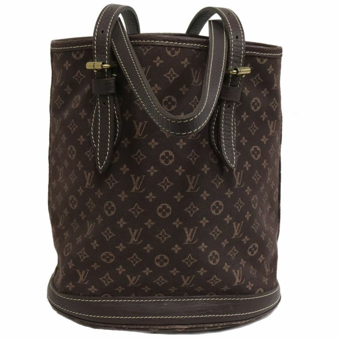 LOUIS VUITTON(ルイヴィトン)のルイヴィトン バケットPM(M95226)モノグラム・ミニ ラン/エベヌ レディースのバッグ(ショルダーバッグ)の商品写真