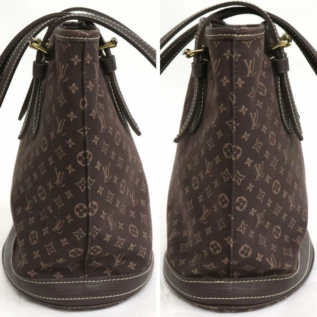 LOUIS VUITTON(ルイヴィトン)のルイヴィトン バケットPM(M95226)モノグラム・ミニ ラン/エベヌ レディースのバッグ(ショルダーバッグ)の商品写真