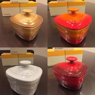 ルクルーゼ(LE CREUSET)の期間限定値下げ！ル・クルーゼ  ラムカンダムール 【限定】ゴールド【レア】(食器)