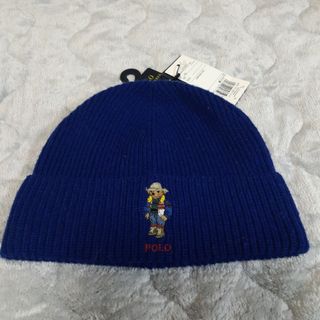 ポロラルフローレン(POLO RALPH LAUREN)のRALPH LAURENニット帽ポロベア新品(ニット帽/ビーニー)