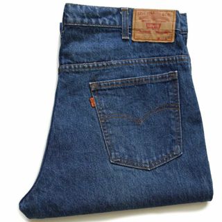 リーバイス(Levi's)の80s USA製 Levi'sリーバイス 519 デニムパンツ w38 L31★オールド ビンテージ ジーンズ ストレート スリム ハチマル ビッグサイズ(デニム/ジーンズ)