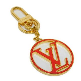 ルイヴィトン(LOUIS VUITTON)のLOUIS VUITTON ルイ・ヴィトン ポルト クレ LVサークル LVシグネチャー コクリコ ローズバレリーヌ レッド ピンク バイカラー ロゴ ゴールド エピ キーホルダー M68465(キーホルダー)