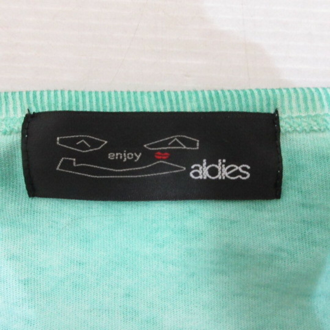 aldies(アールディーズ)のアールディーズ ALDIES ビッグシルエット 長袖 Tシャツ ロンT F 緑 メンズのトップス(Tシャツ/カットソー(七分/長袖))の商品写真