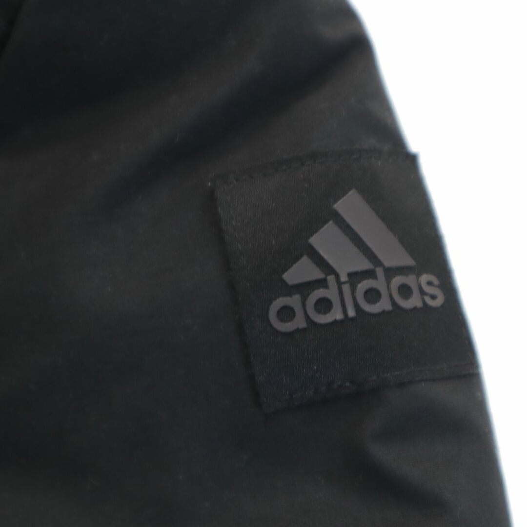 adidas(アディダス)のアディダス 中綿ジャケット J/L ブラック系 adidas レディース 古着 【231227】 レディースのジャケット/アウター(ダウンジャケット)の商品写真