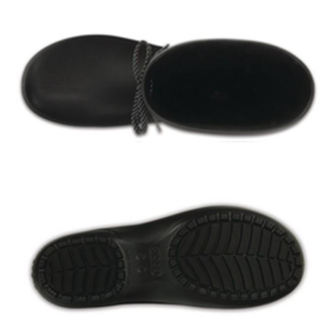 crocs(クロックス)の★新品★クロックス フリーセイル レインブーツ ブラック/23cm レディースの靴/シューズ(レインブーツ/長靴)の商品写真