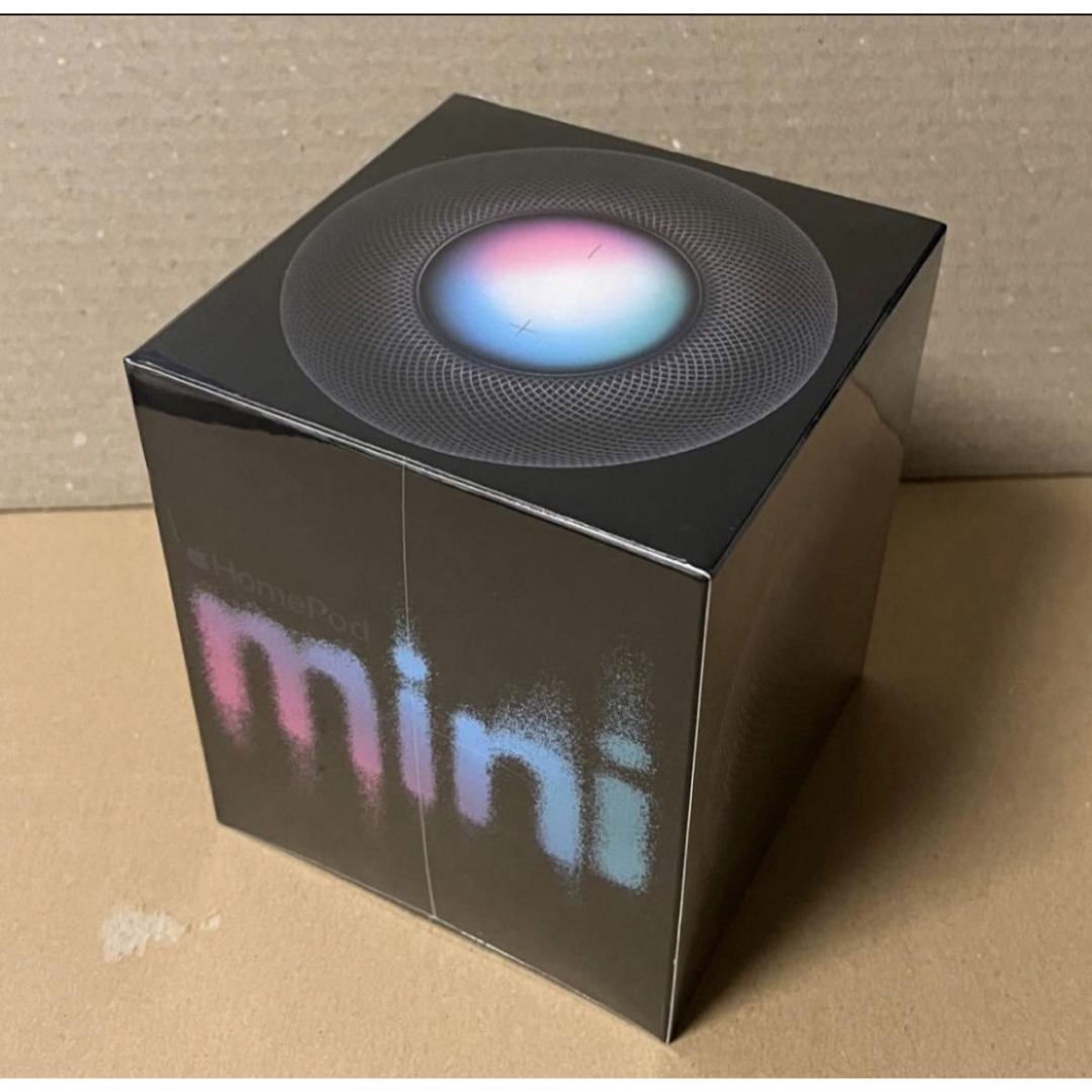 直営公式サイト （未開封品）Apple HOMEPOD MINI スペースグレイ GRAY