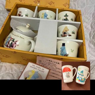 ムーミン(MOOMIN)の値下げ　未使用　ムーミン　茶器セット(食器)