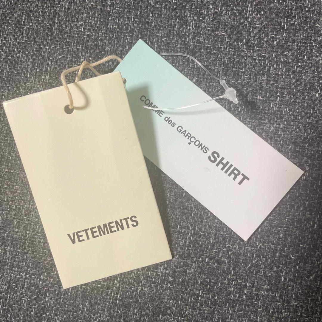 VETEMENTS(ヴェトモン)の【美品】vetements×COMME des GARCONS SHIRT メンズのトップス(シャツ)の商品写真