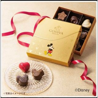 ゴディバ(GODIVA)のゴディバ　ミッキー　ハートフルコレクション9粒(菓子/デザート)