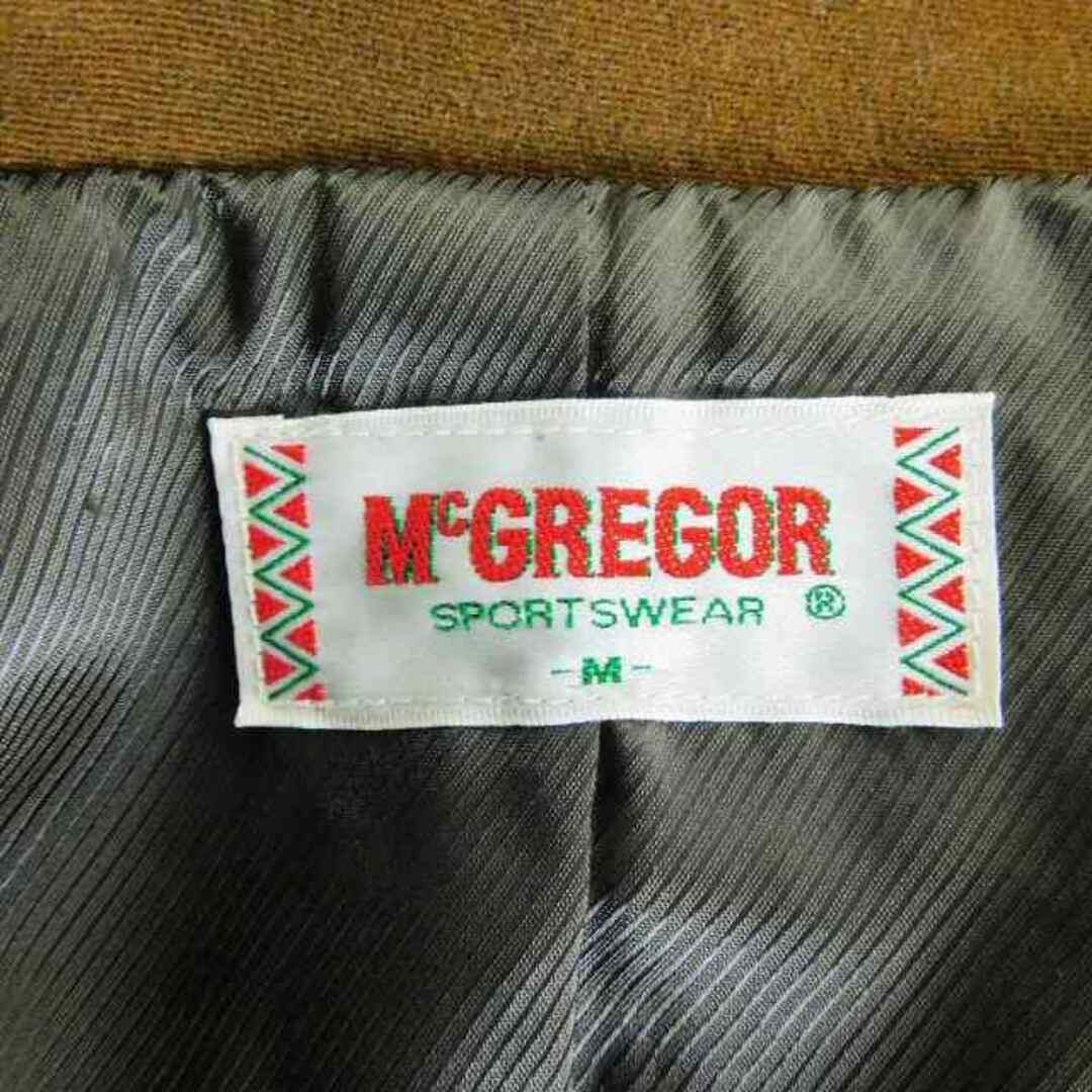 McGREGOR(マックレガー)のマックレガー マクレガー SPORTS WEAR ステンカラージャケット M 茶 レディースのジャケット/アウター(その他)の商品写真