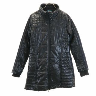 アディダス(adidas)のアディダス 中綿ジャケット L ブラック adidas レディース 古着 【231227】(ダウンジャケット)