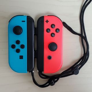 ニンテンドースイッチ(Nintendo Switch)のNintendo Switch Joy-Conセット ネオンブルー ネオンレッド(その他)